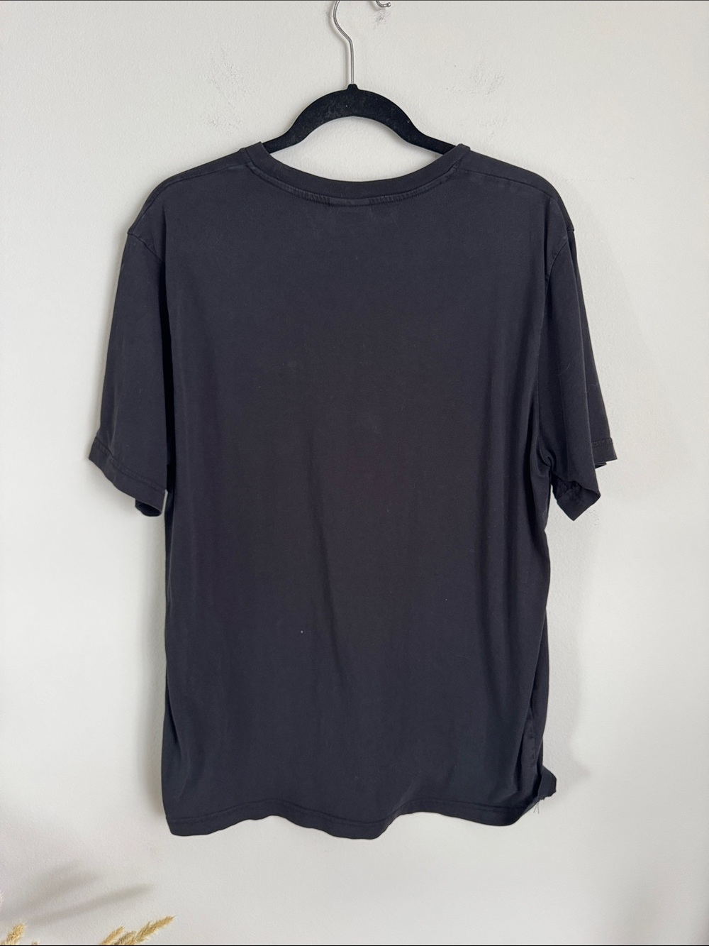 Diesel Black Graphic T-Shirt XL 100% Cotton Oversized Minimalist Box Logo Tee - Picture 8 of 9